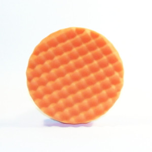 Optimum Orange Waffle Foam Pad 8"
