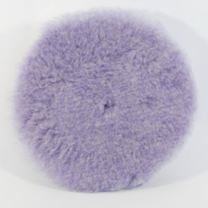 Purple Foamed Wool Pad 7"